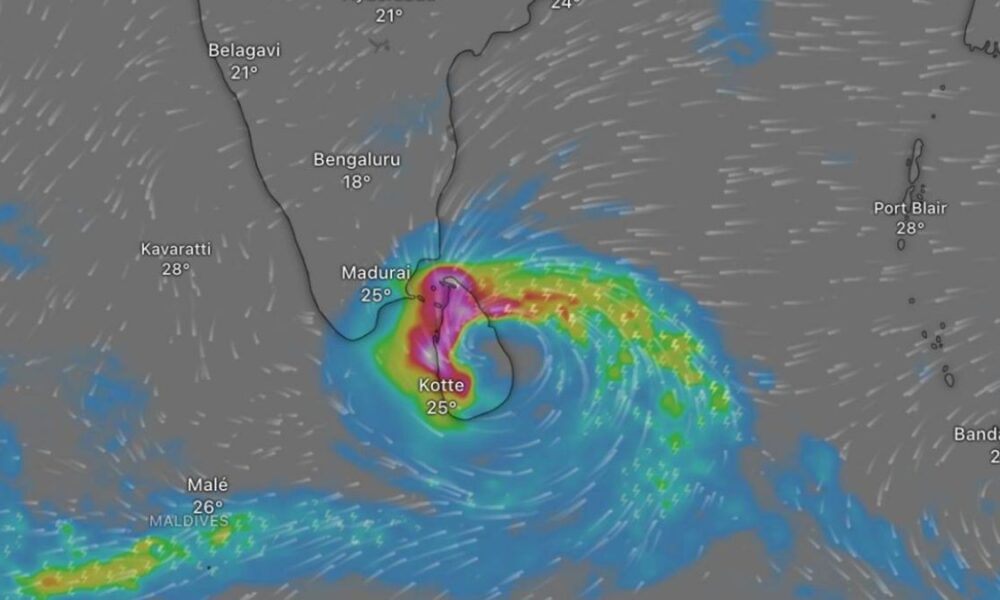 Cyclone Ditwah Impact on Kelani River Basin